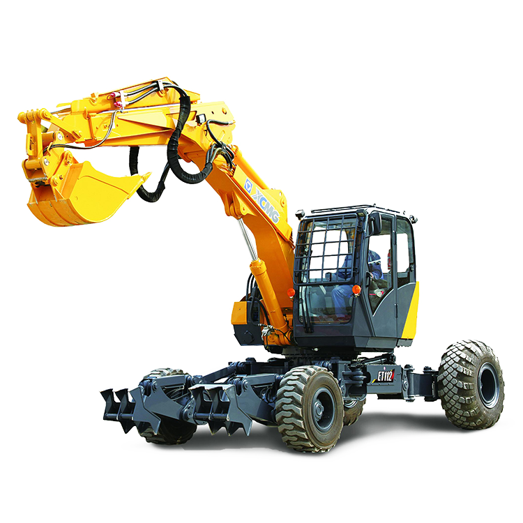 XCMG Official ET110 China 10 Ton Walking Wheel Excavator For Sale